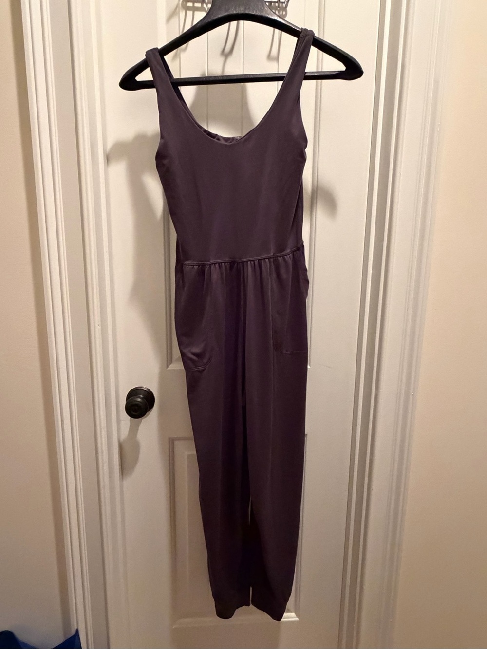 Offline by Aerie jumpsuit in purplish/black
